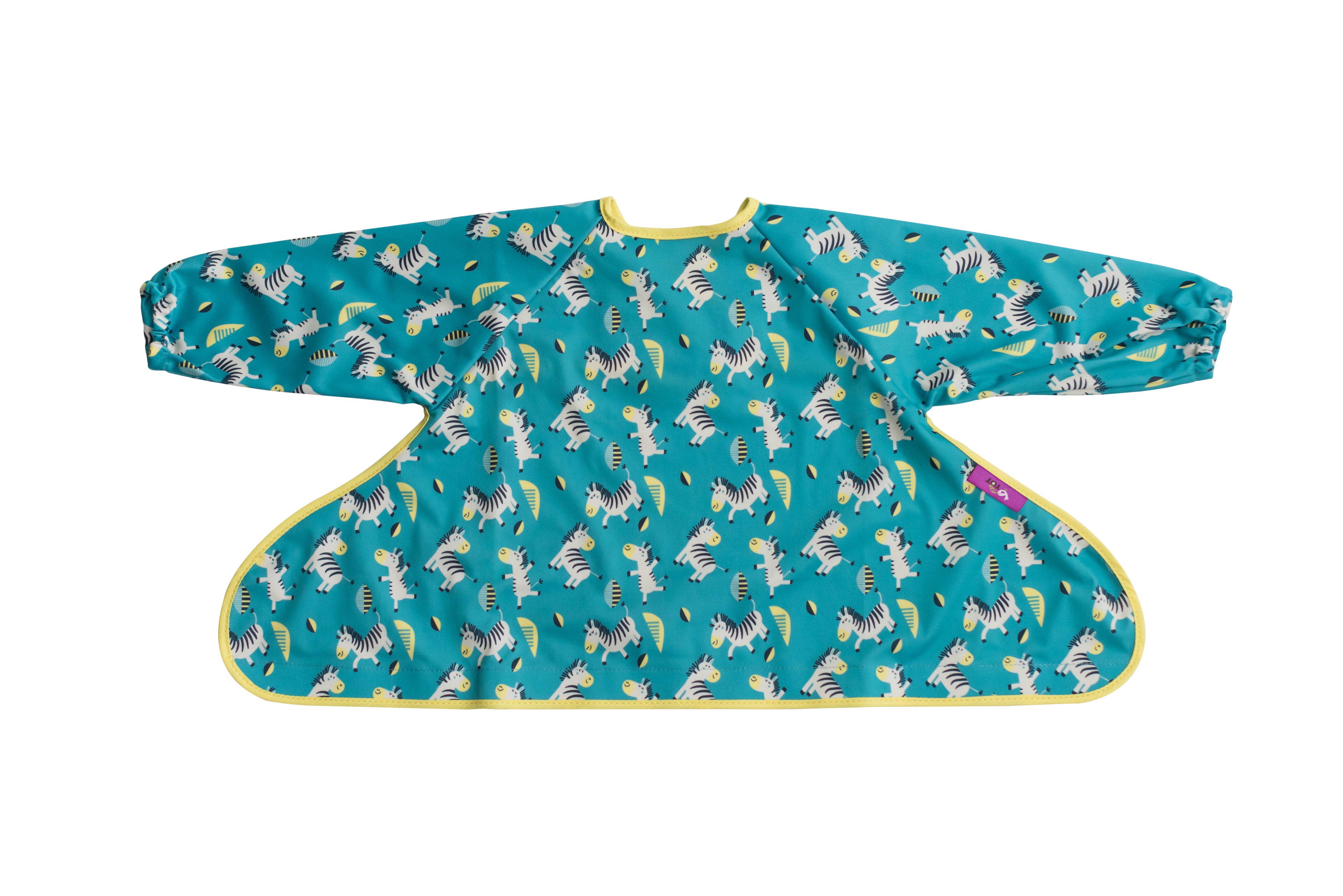 Tidy Tot Slab, Bord en Lepel - SET - Uil - Slab met mouwen - MamaMilla