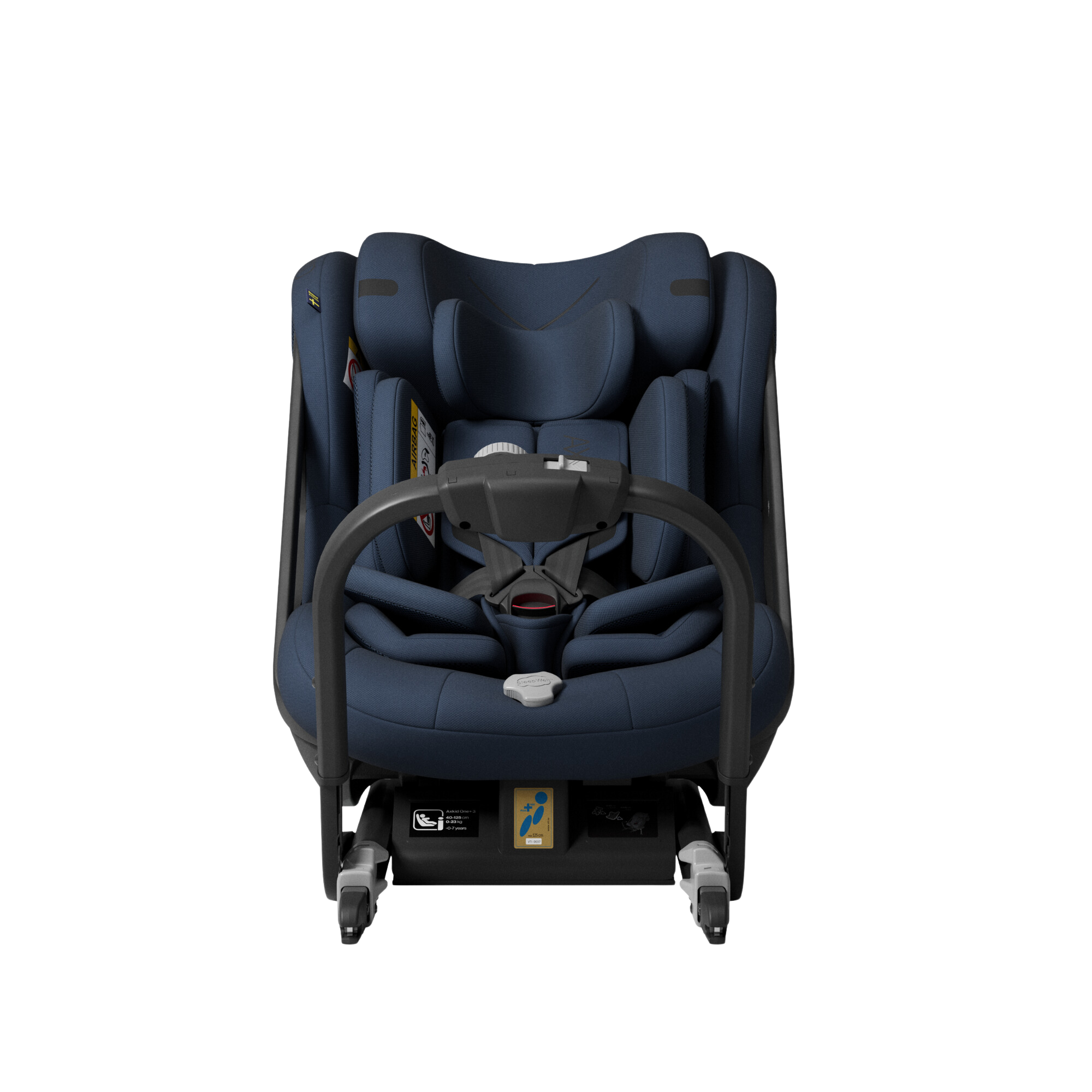 Axkid ONE+ 3 – Glacier Lake Blue – iSize 40–125 cm – 40–125 cm (Neugeborene bis 7 Jahre) – MamaMilla