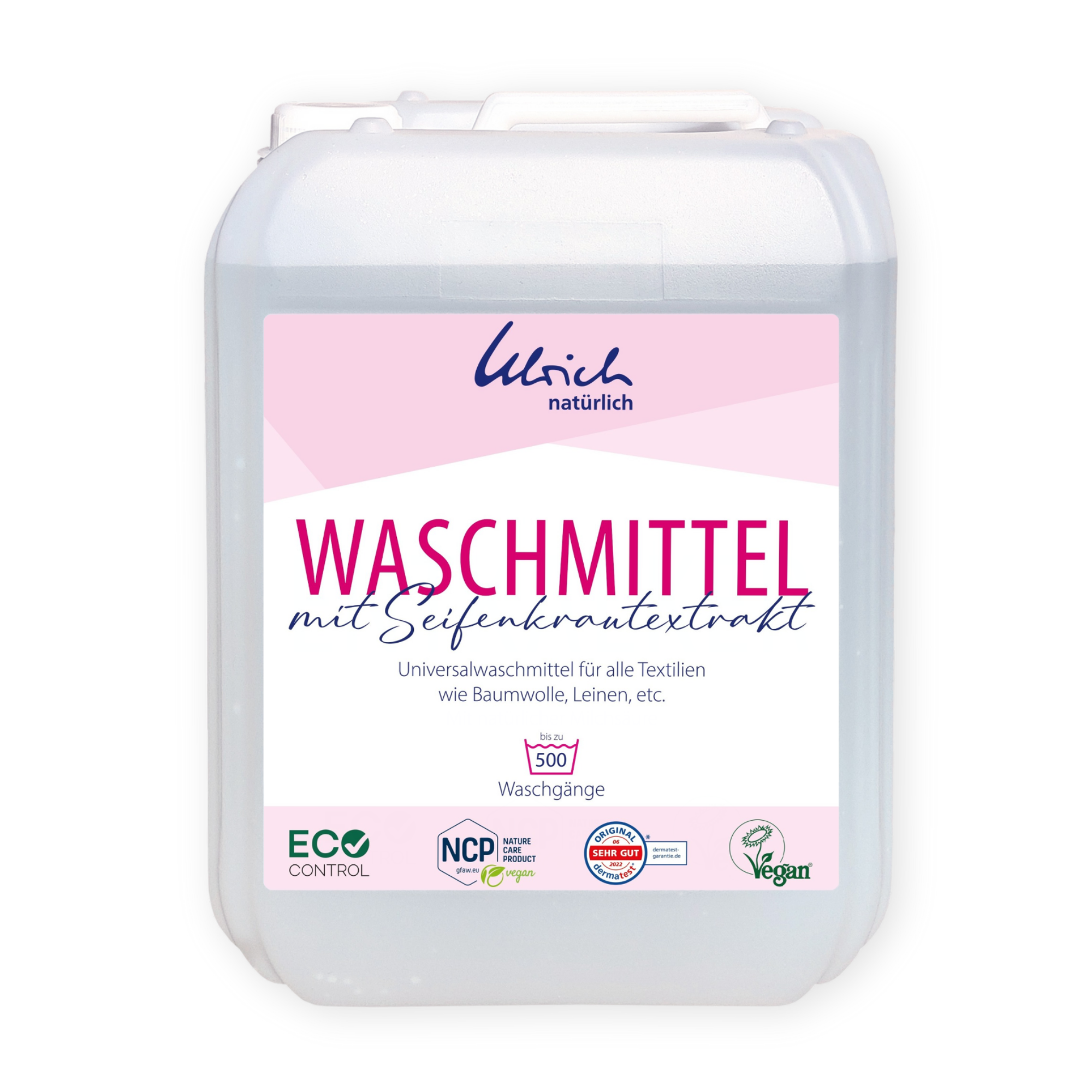 Ulrich Natürlich normalvask med sæbeurt - 5L - økologisk