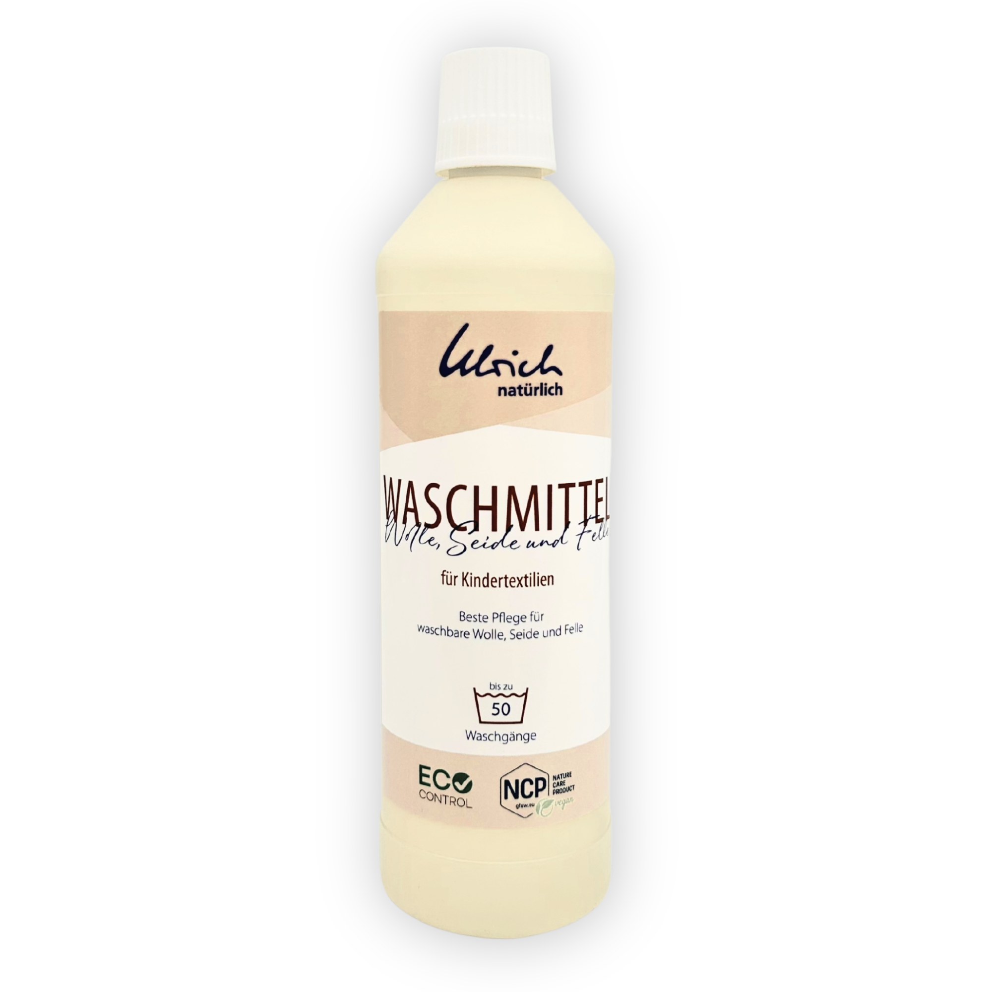 Ulrich Natürlich vaskemiddel til uld, silke og pels til børnetøj - 500 ml - økologisk