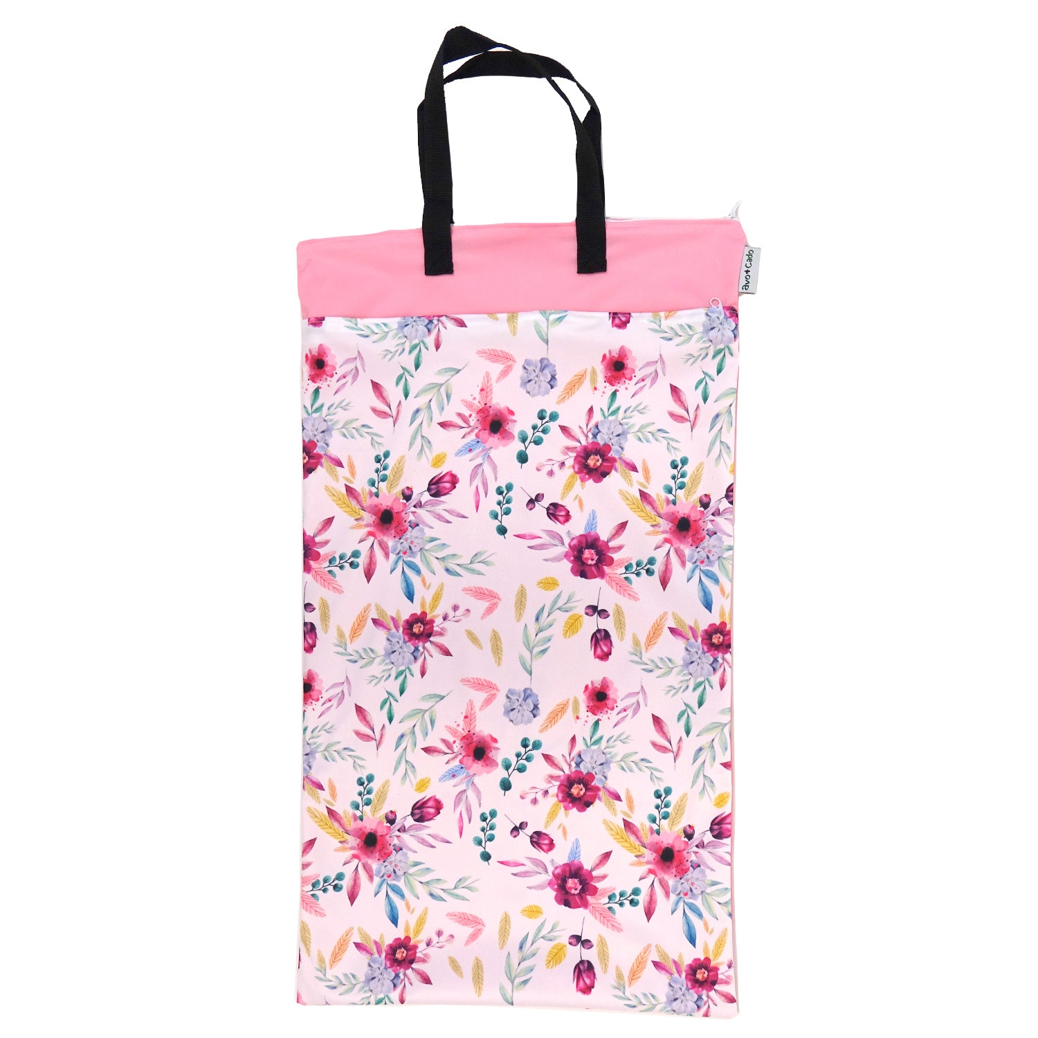 avo+cado Wetbag Large met twee compartimenten en Hank - Bloemen - Wetbag large - MamaMilla
