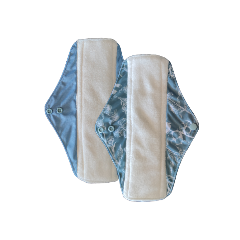 Stoffen maandverband dag 2-pack: Kungsmynta - - MamaMilla