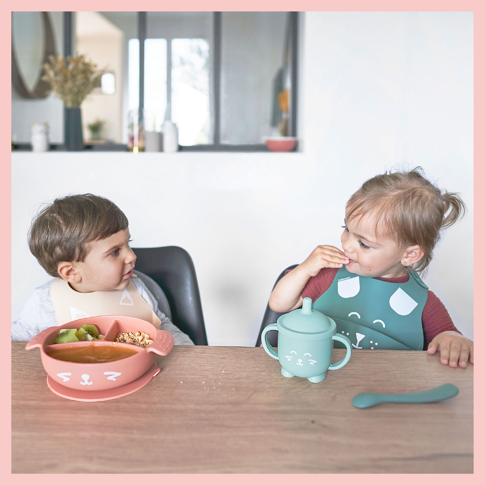 Babymoov Eetservies 12-24 maanden - Blue Dog - Eetservies - MamaMilla