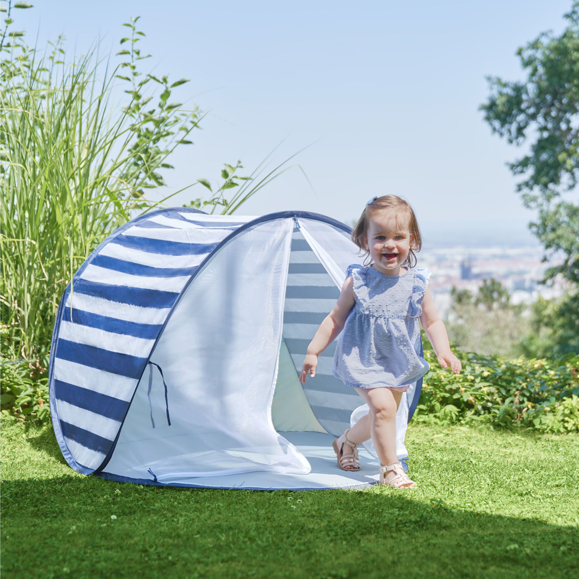 Babymoov UV-telt - Mariniére - UV-telt - MamaMilla