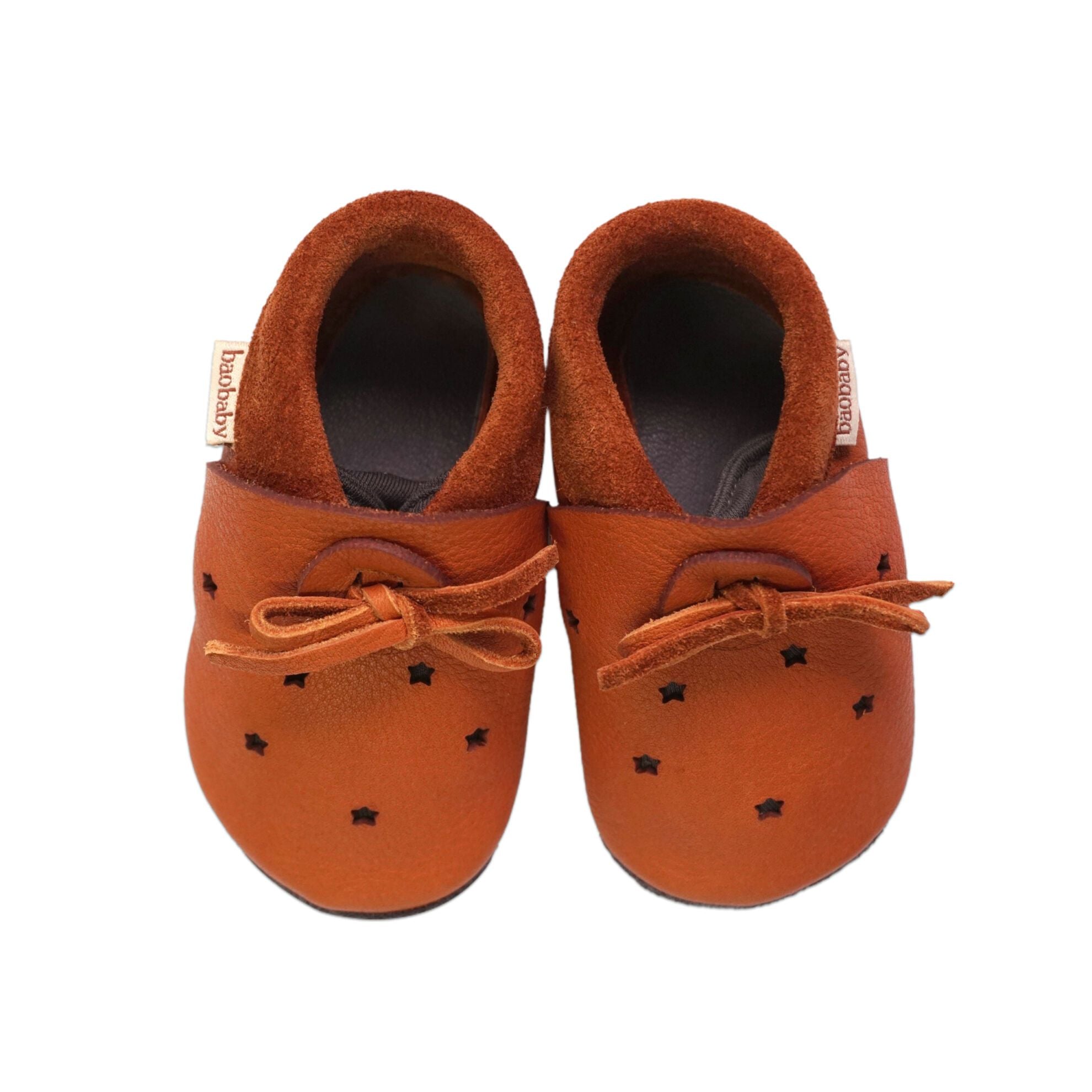 Baobaby Sandaler - Stars Hazelnut XXL - - MamaMilla