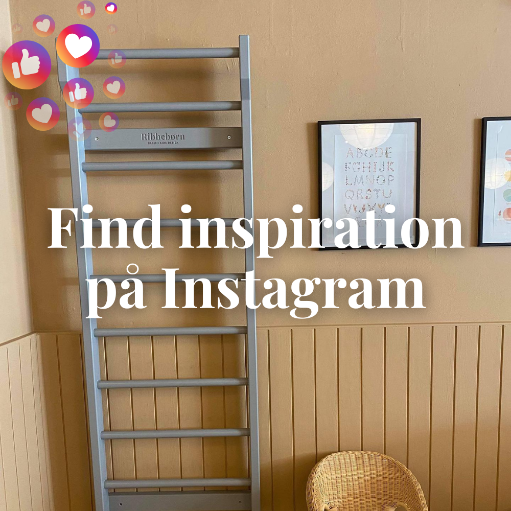 Ribbebørn Gymnastikribbe Cappuccino BROWN