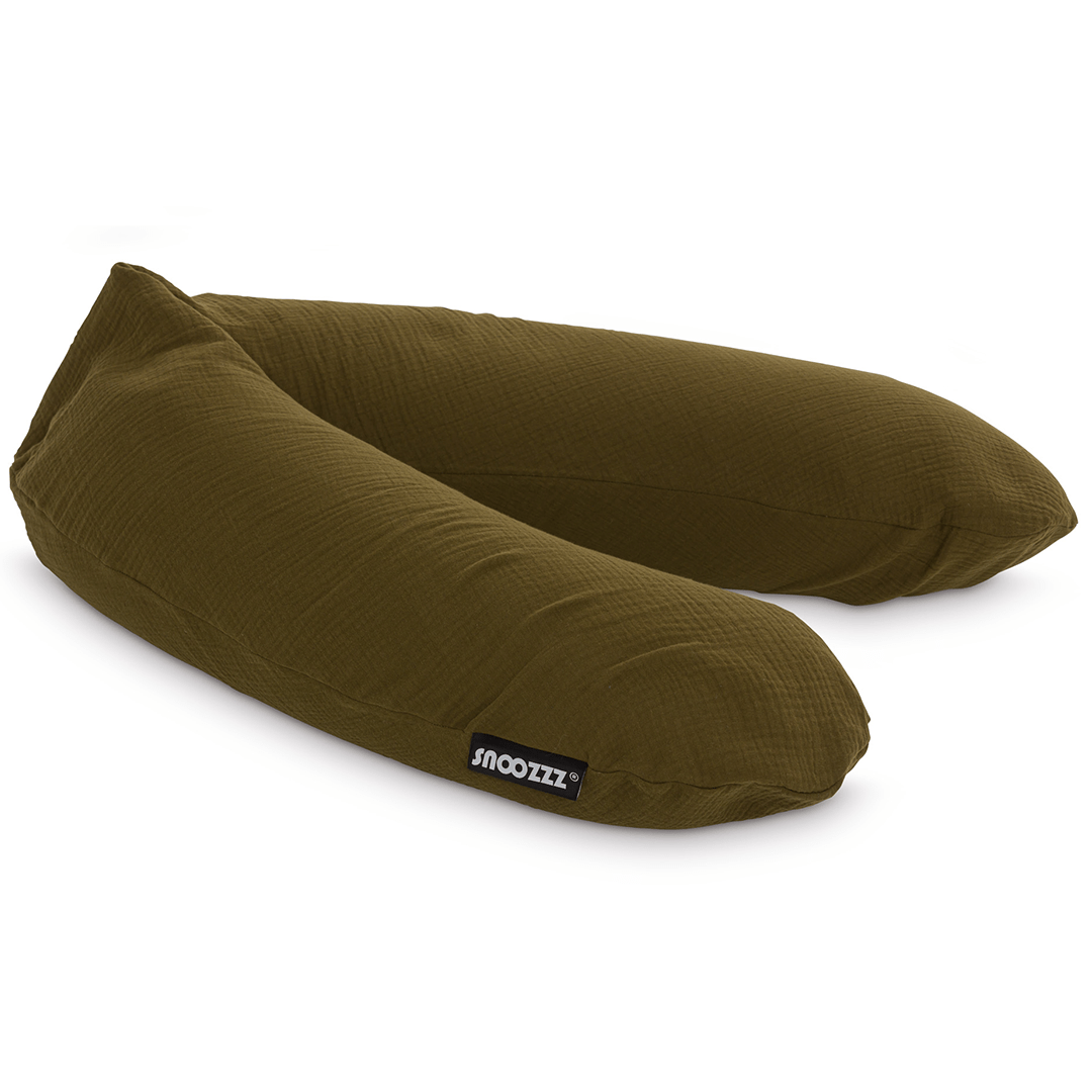 Snoozzz Zwangerschaps- & Voedingskussen - Brons - Voedingskussen - MamaMilla