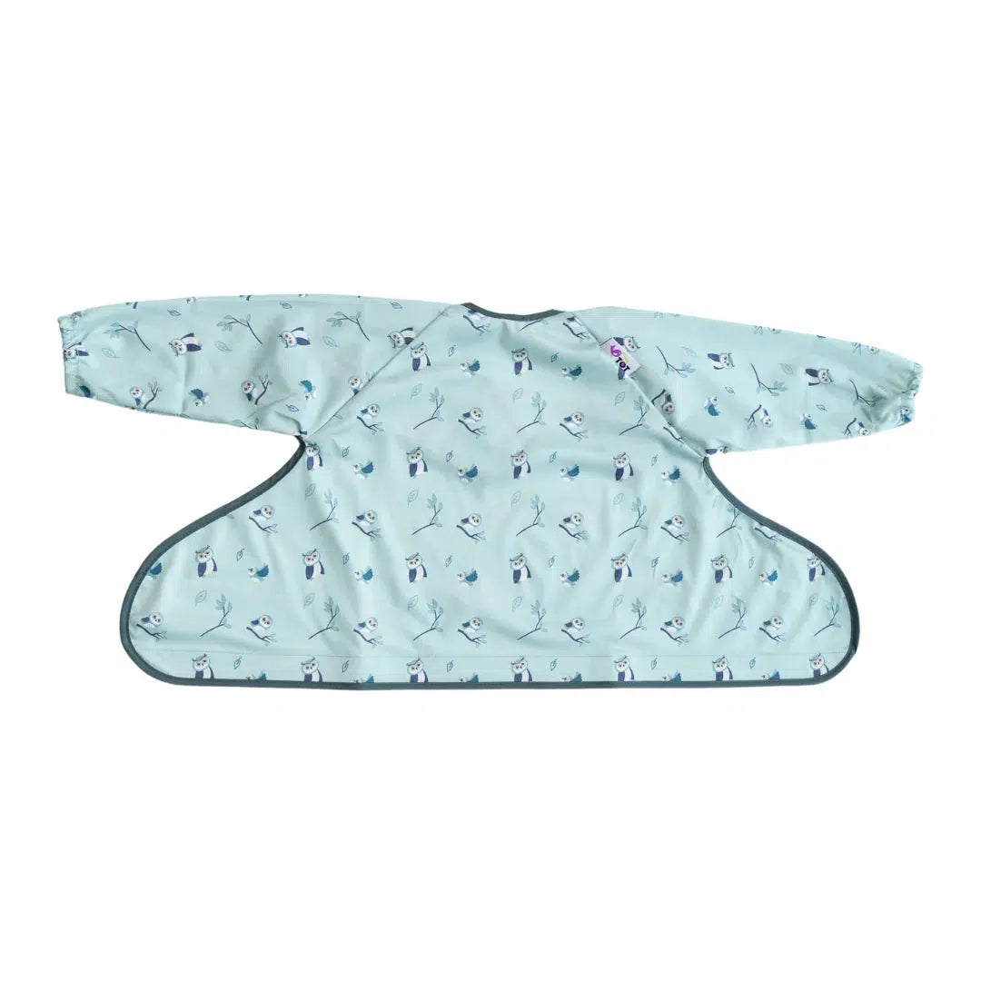 Tidy Tot Slab, Dienblad en Lepel - SET - Grijs - Slab met mouwen - MamaMilla