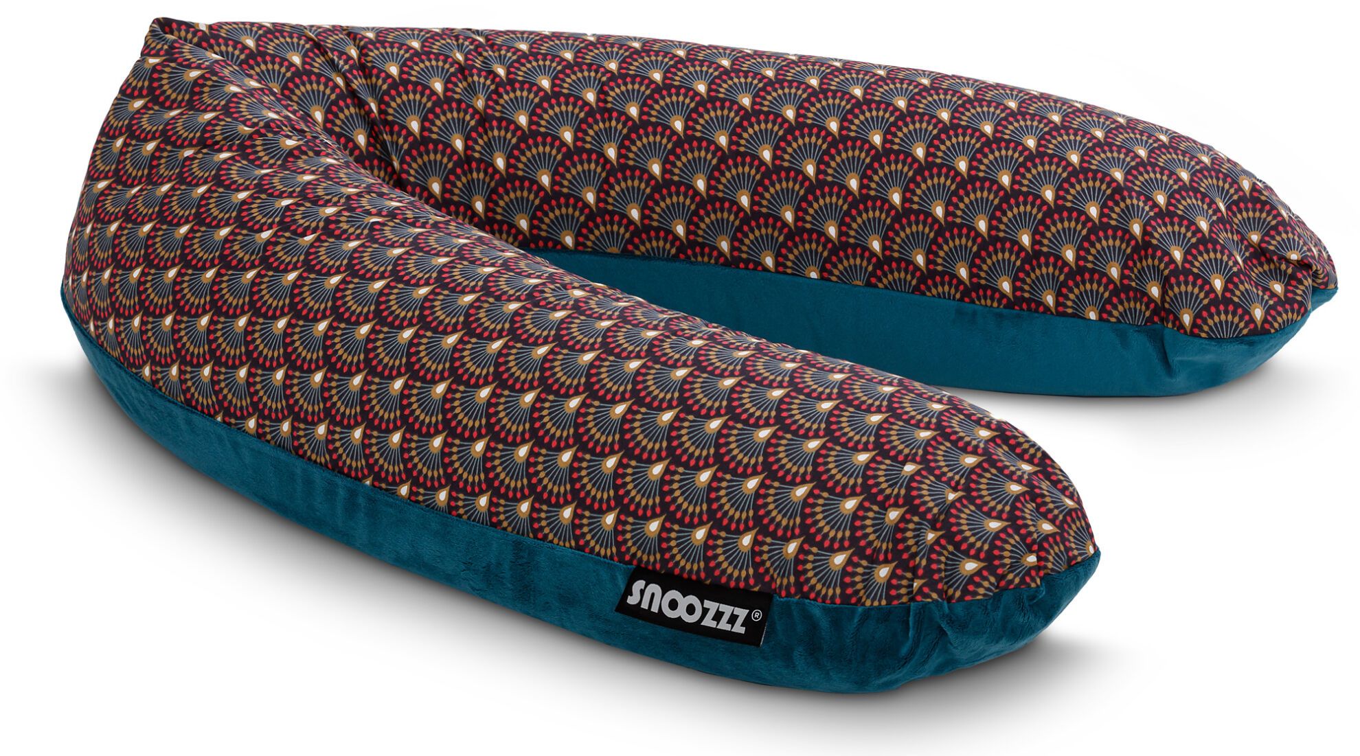 Snoozzz Zwangerschaps- & voedingskussen - Paon - Voedingskussen - MamaMilla