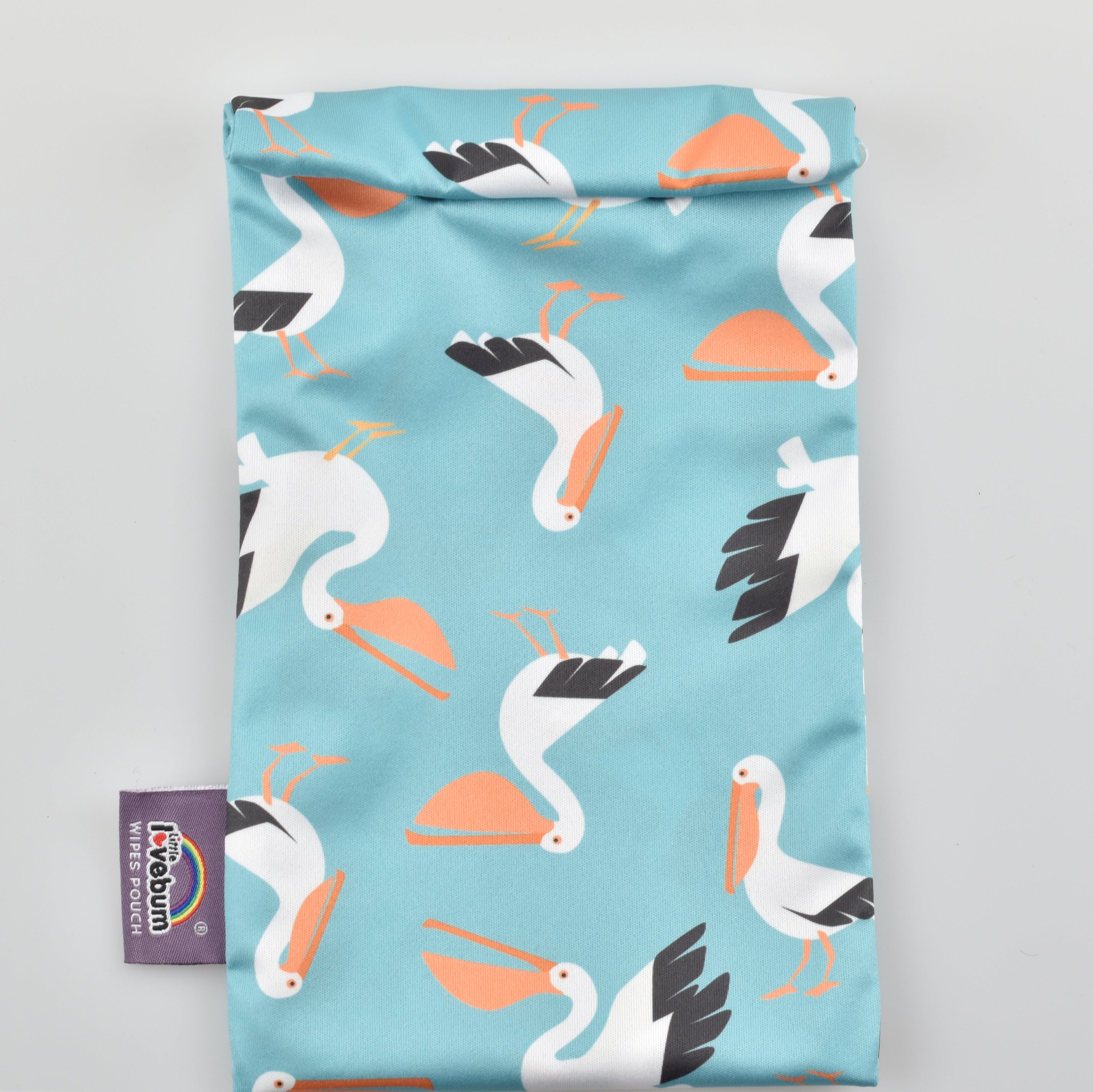 Little Lovebum Wetbag Mini – Pelican – Wetbag Mini – MamaMilla