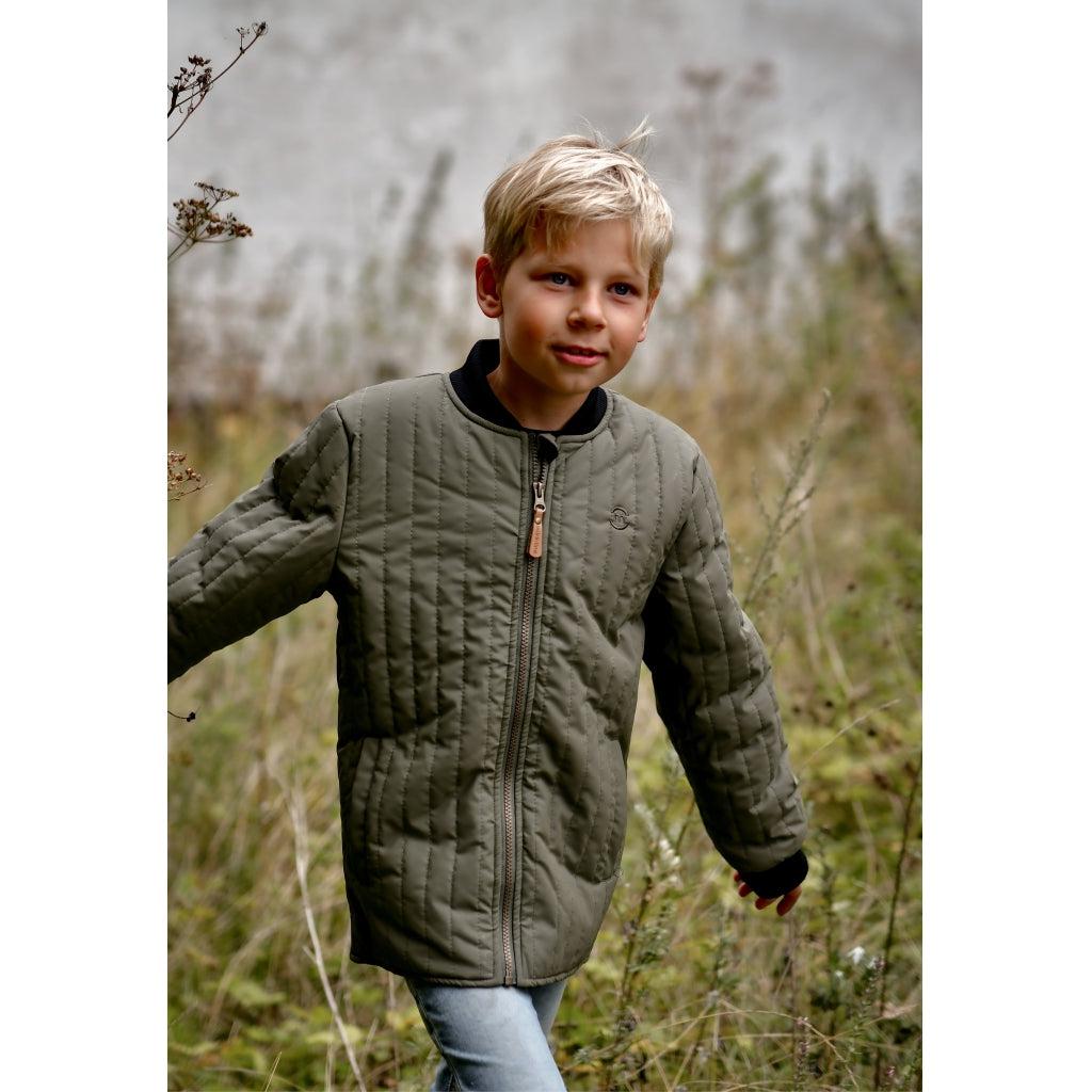 Mikk-Line thermische jas - Dusty Olive - Thermische kleding - MamaMilla