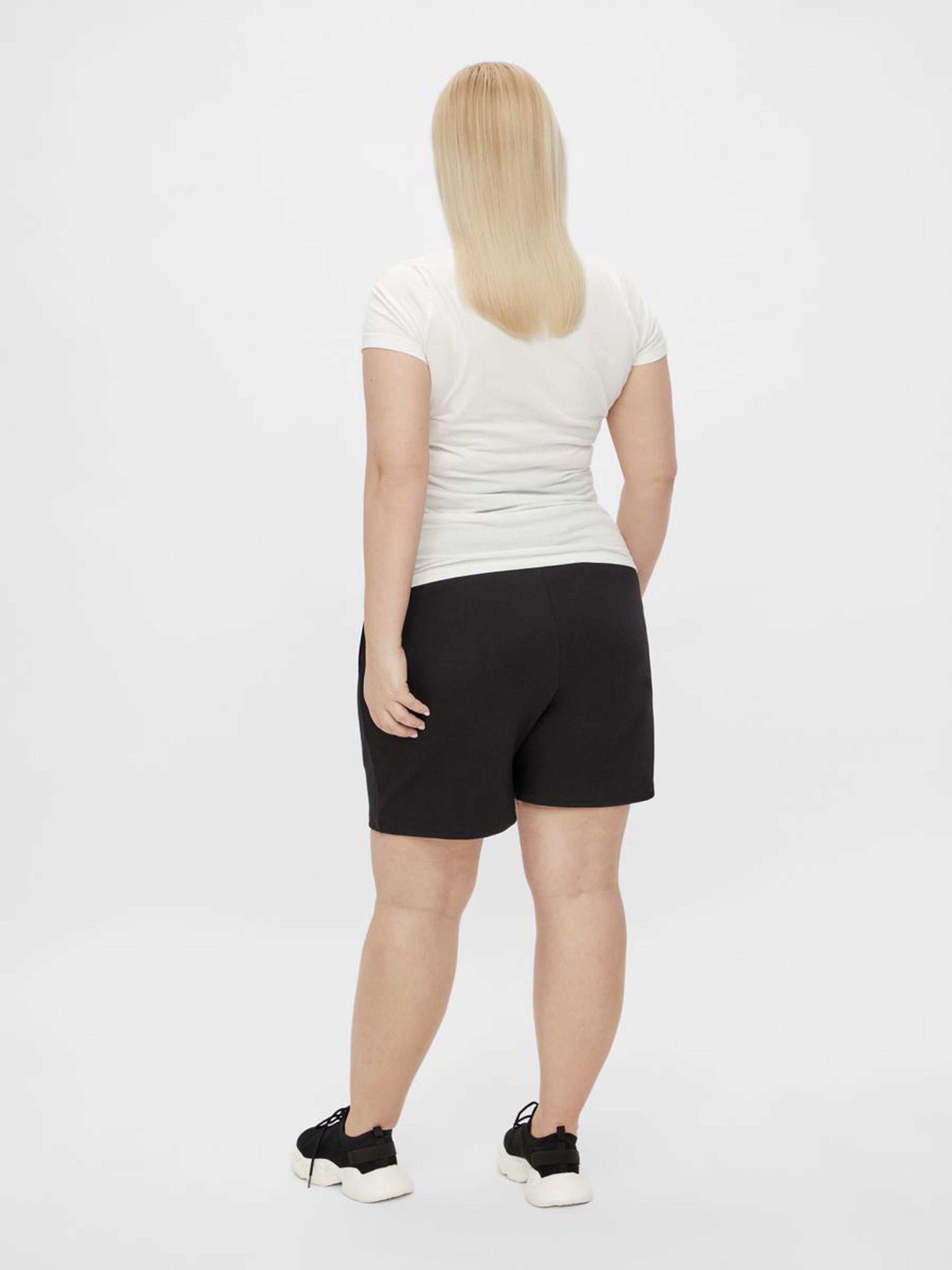 Mamalicious Zwangerschapsshorts - Curve Lif - Navy Blazer - Zwangerschapskleding - MamaMilla