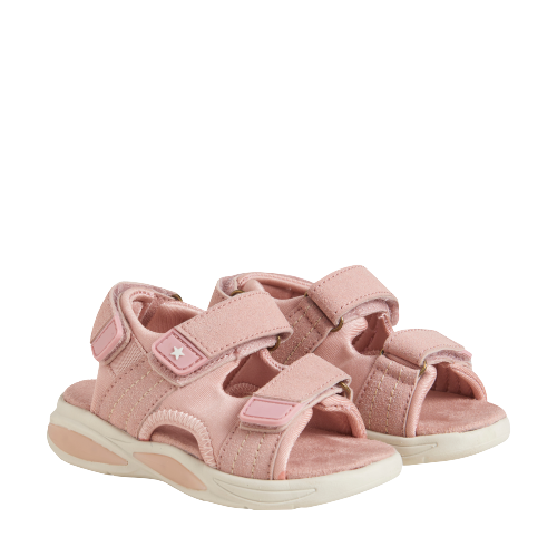 EN FANTASTISK Lättviktssandaler med kardborreband - Misty Rose - Skor - MamaMilla