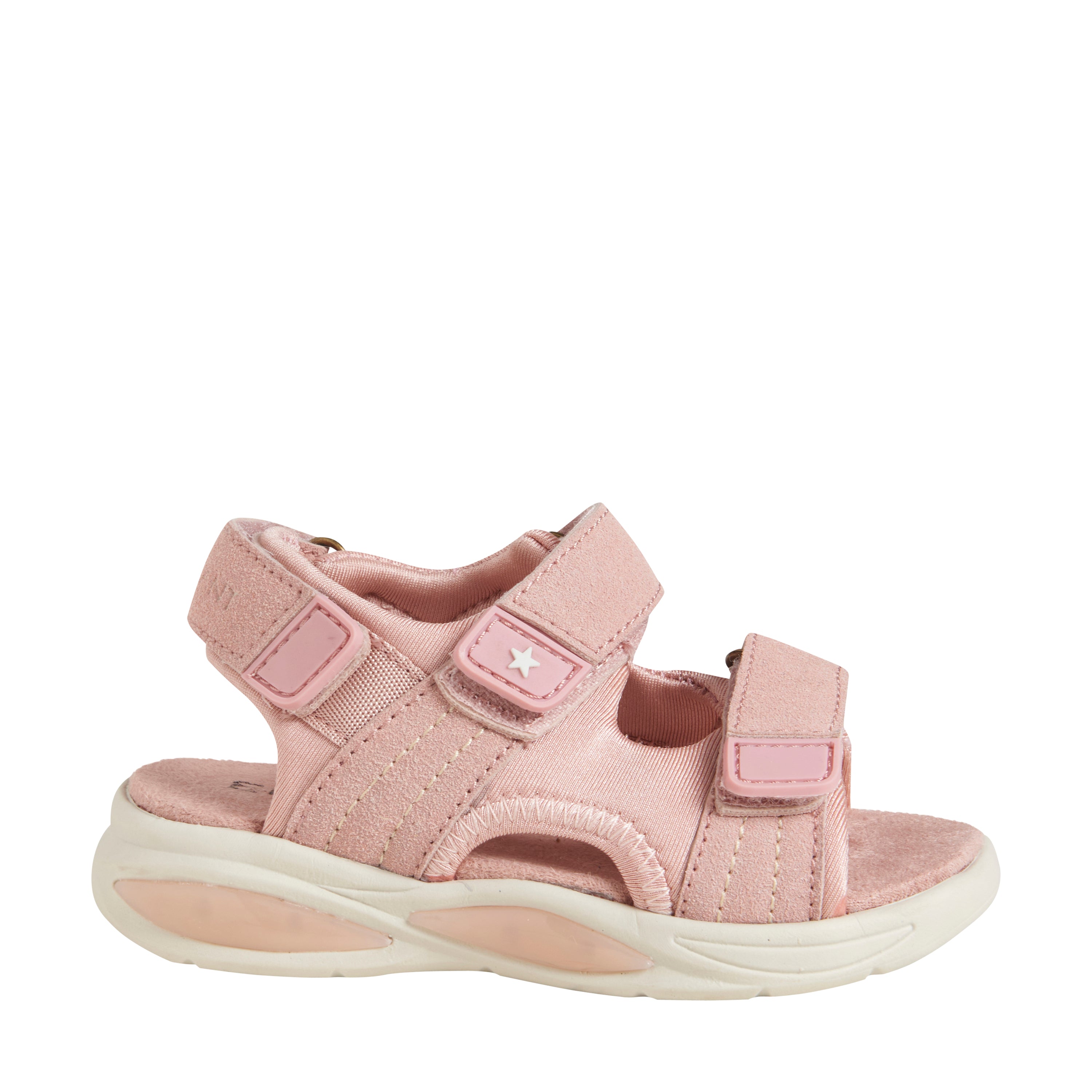 EN FANTASTISK Lättviktssandaler med kardborreband - Misty Rose - Skor - MamaMilla