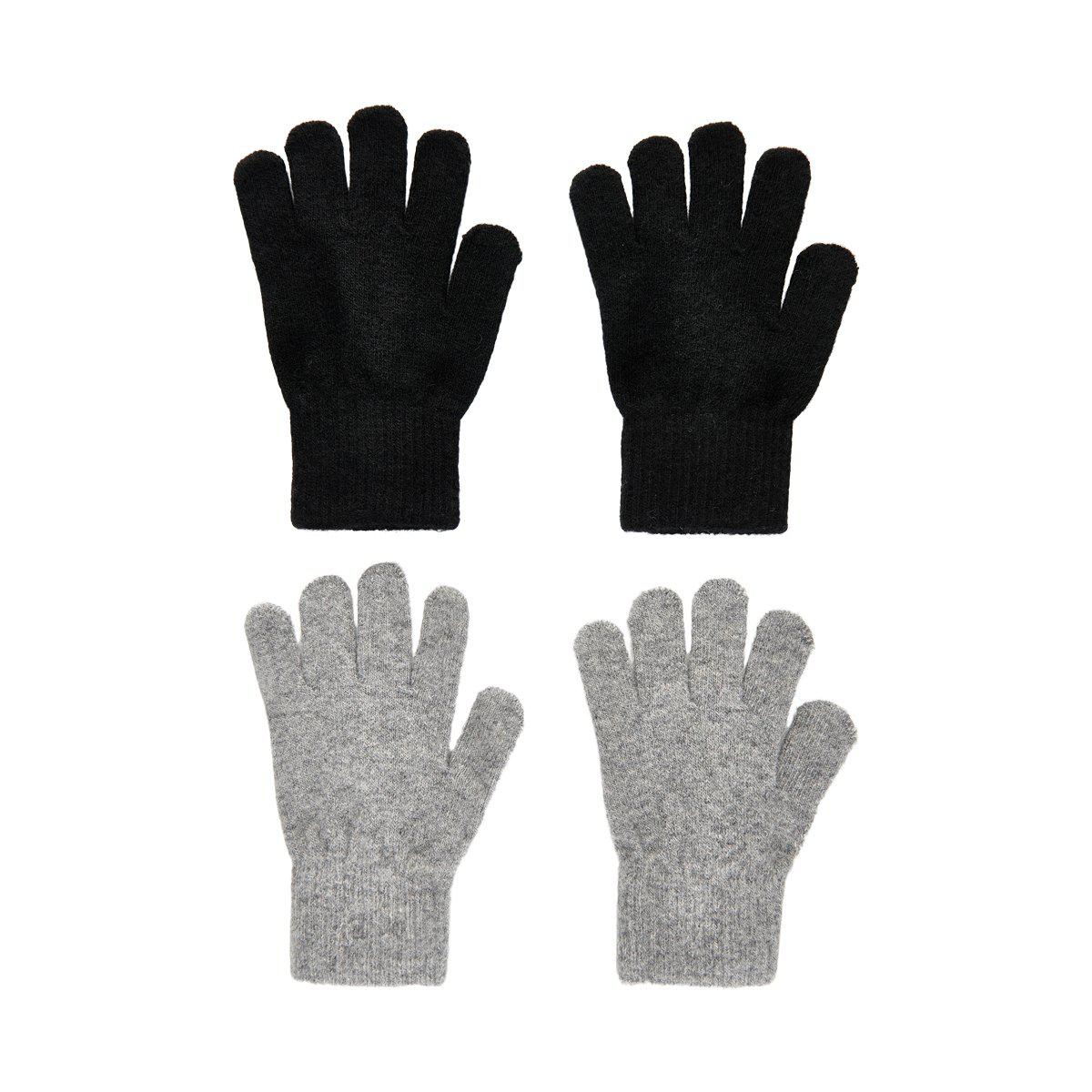 CeLaVi Magic Gloves 2-pack - Grå - Handskar - MamaMilla