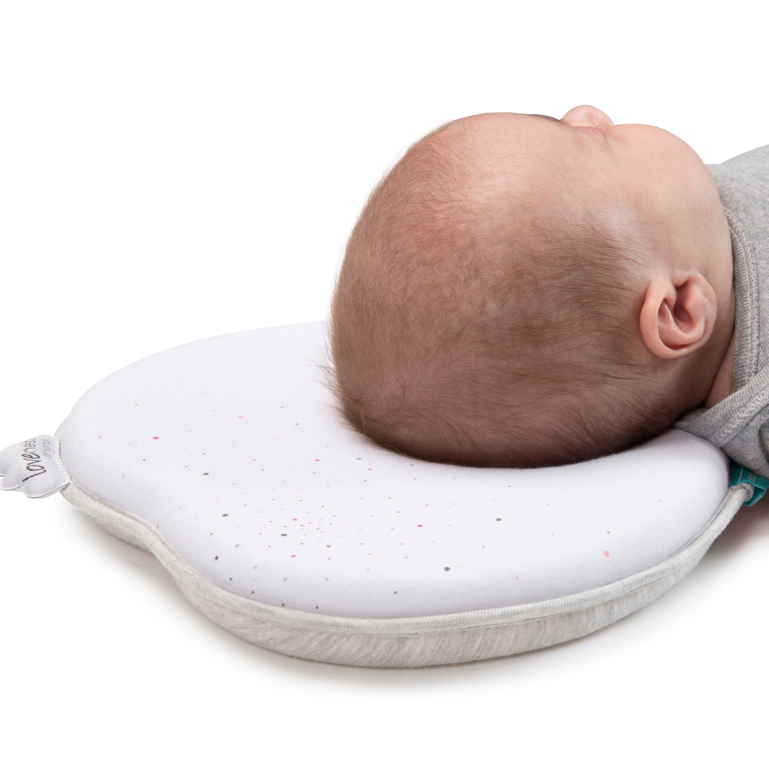 Babymoov Ergonomic Baby Kudde (Lovenest) - Vit (0-4m) - Baby Head Kudde - MamaMilla