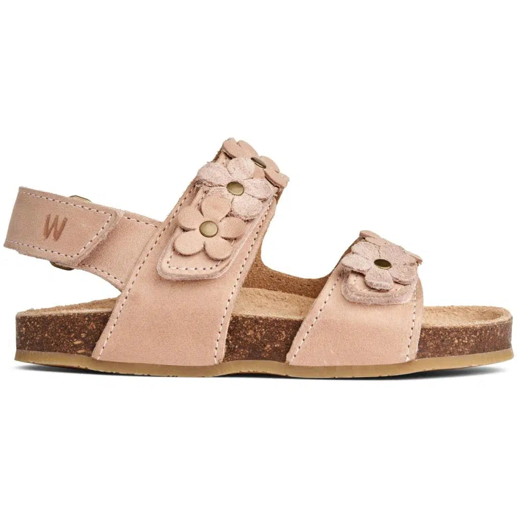 Tarwe Clare Flowers Sandaal - beige roze - sandaal - MamaMilla
