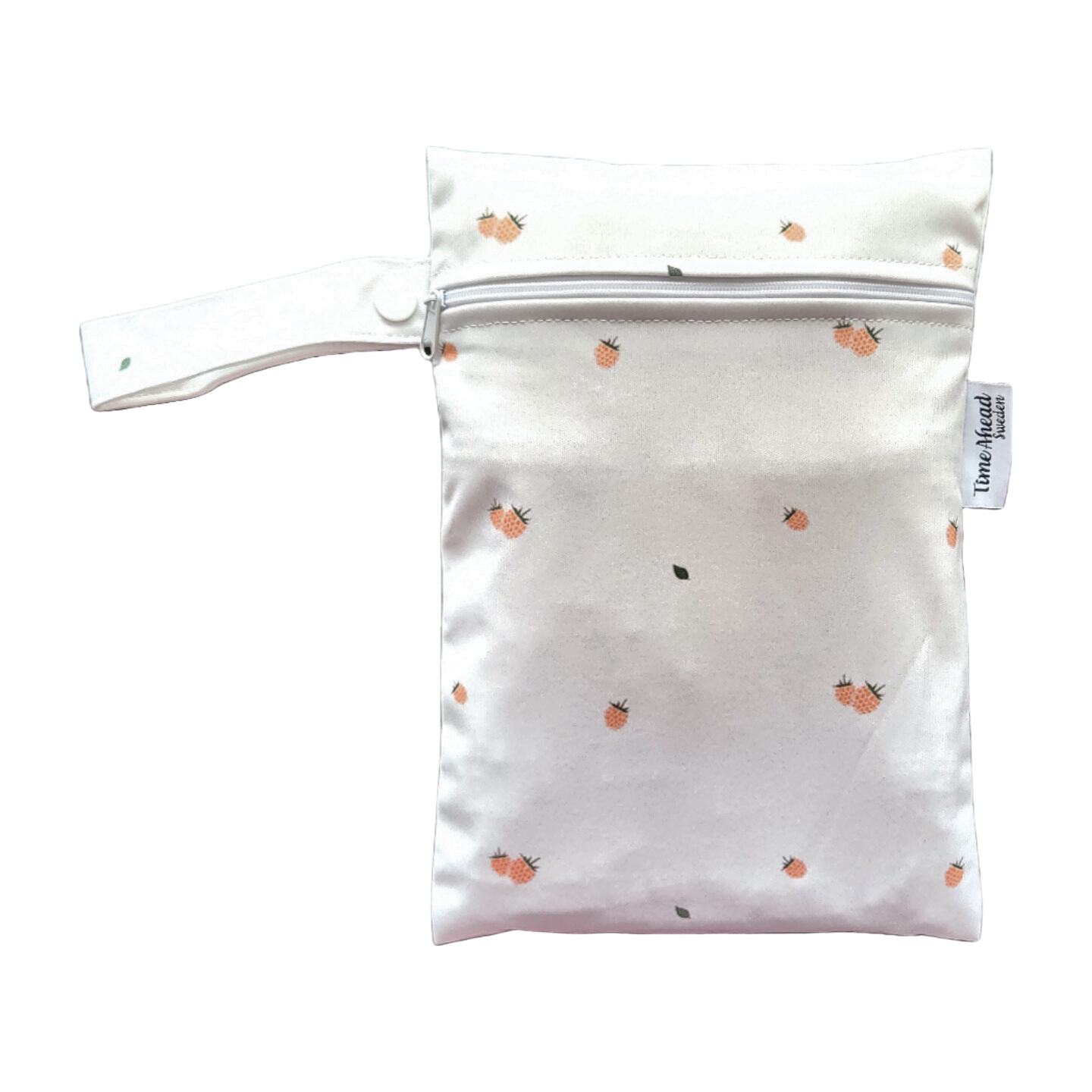 Het Zweedse bos | Kleine wetbag: Hopbloemen wit - - MamaMilla