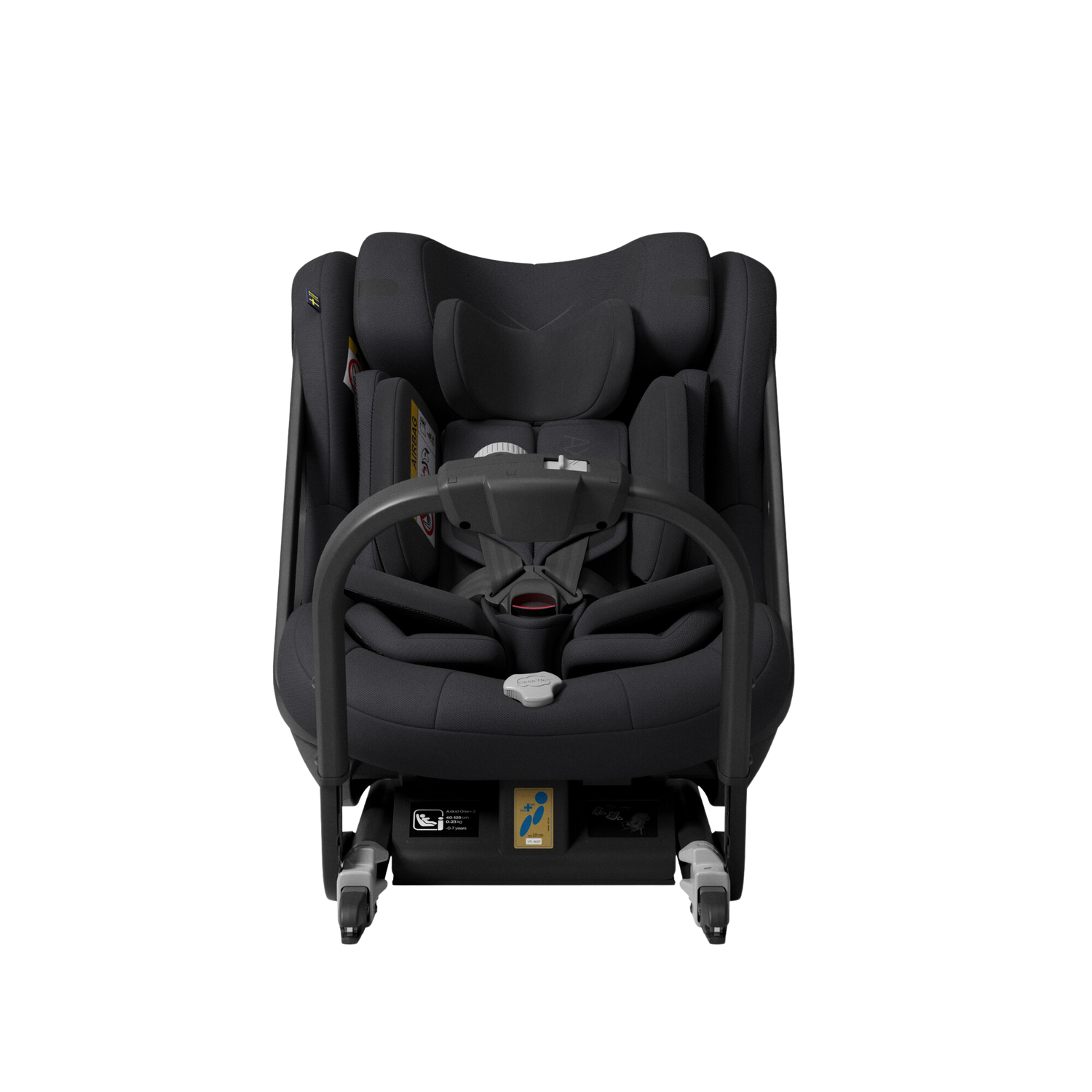 Axkid ONE+ 3 - Coastal Storm Black - iSize 40-125 cm - 40-125 cm (Nyfödd till 7 år) - MamaMilla