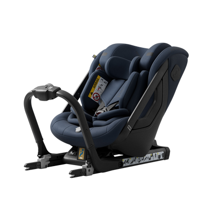 Axkid ONE+ 3 – Glacier Lake Blue – iSize 40–125 cm – 40–125 cm (Neugeborene bis 7 Jahre) – MamaMilla
