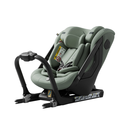 Axkid ONE+ 3 - Nordic Bloom Groen - iSize 40-125 cm - 40-125 cm (Pasgeboren tot 7 jaar) - MamaMilla