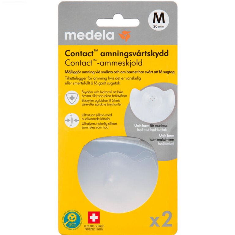 Medela Ammebrikker Brystskjold 2-Pak – str. M, 20 mm