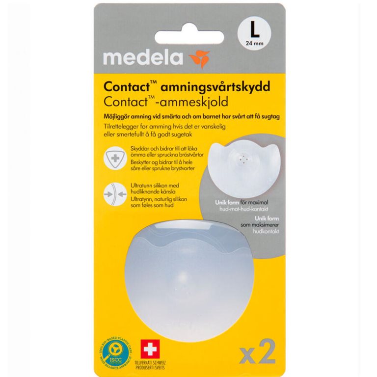 Medela Zoogcompressen (borstschild) 2 stuks – maat L, 24 mm