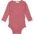 MarMar bodysuit i modal - Pink Rouge - body - MamaMilla