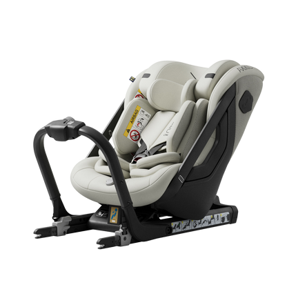 Axkid ONE+ 3 - Strandgras Beige - iSize 40-125 cm - 40-125 cm (Pasgeboren tot 7 jaar) - MamaMilla