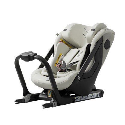 Axkid ONE 3 - Strandgras Beige - iSize 61-125 cm - 61-125 cm (3 maanden t/m 7 jaar) - MamaMilla