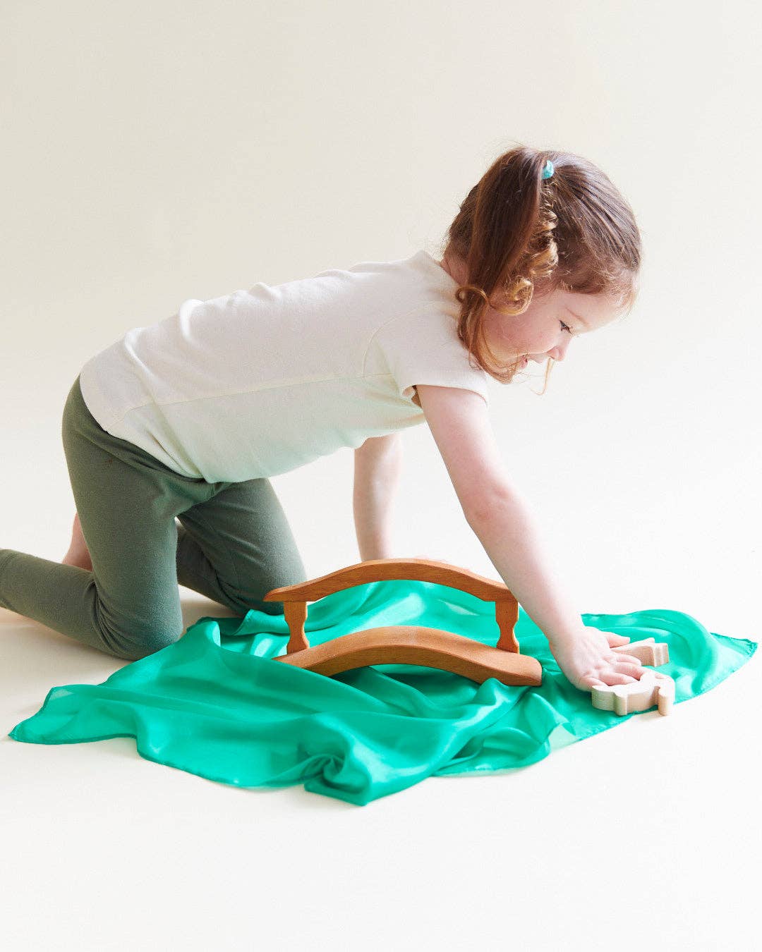 Sarahs Silk Mini Playsilks - Pretend Play 100% Natural Silk Waldorf Toys: Sunshine - - MamaMilla