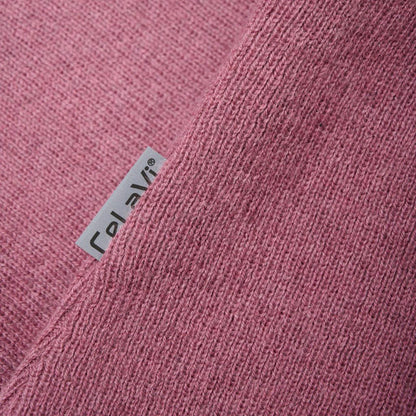 CeLaVi olifantenhoed met wol - Mellow Mauve Melange - wollen muts - MamaMilla