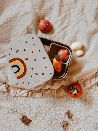 The Cotton Cloud Madkasse Rustfri Stål - Regnbue
