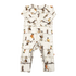 Katvig jumpsuit met motief - Off white - Jumpsuit - MamaMilla
