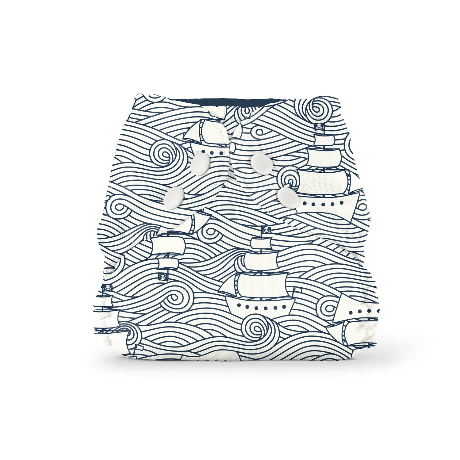Outer (+ Swim Diaper): Winter Water Factory Blueberries / Size 1 (7-17 lbs) - - MamaMilla