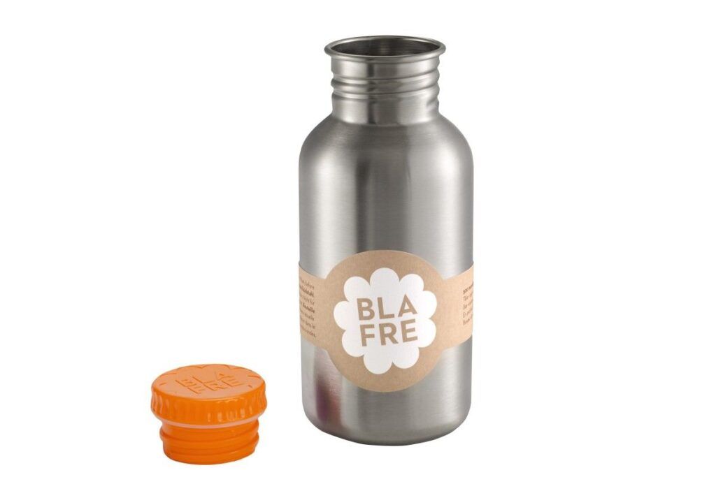 BLAFRE drinkfles in roestvrij staal - 500 ml - Oranje - Drinkfles in staal - MamaMilla