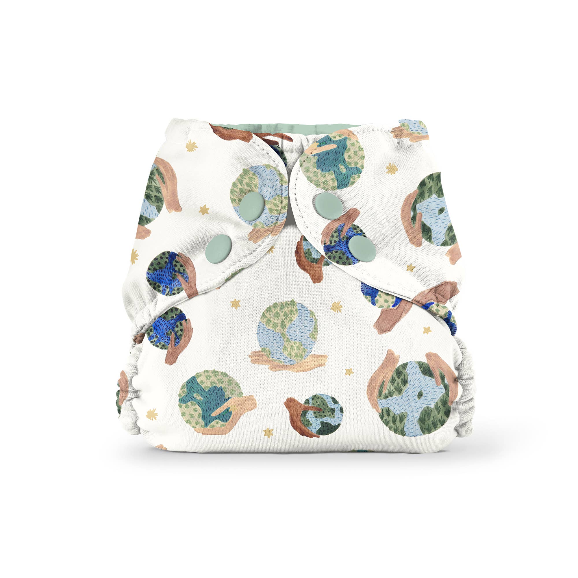 Außenmaterial (+ Schwimmwindel): Terrazzo / Größe 1 (3,5–7,6 kg) – – MamaMilla