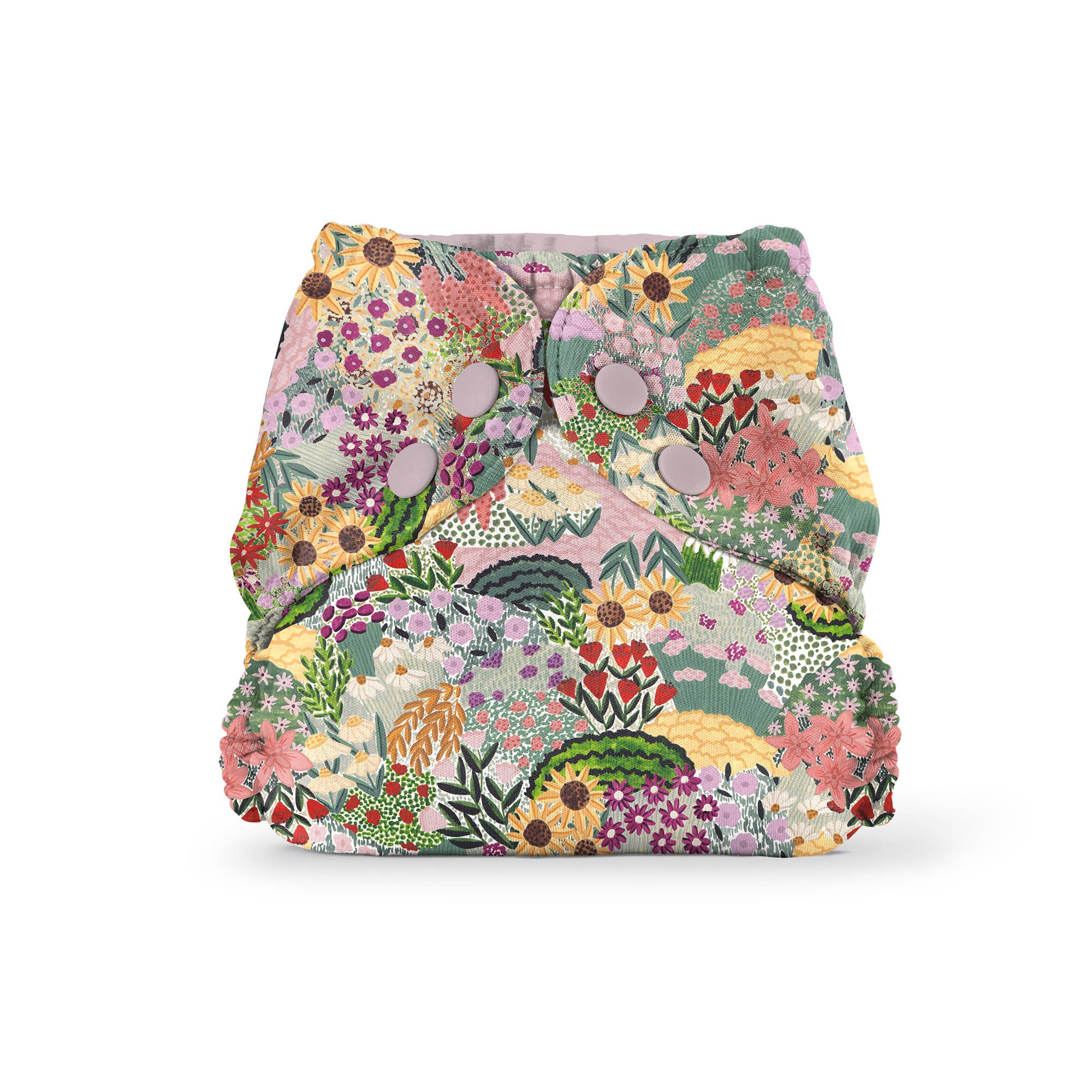 Outer (+ Swim Diaper): Winter Water Factory Blueberries / Size 1 (7-17 lbs) - - MamaMilla