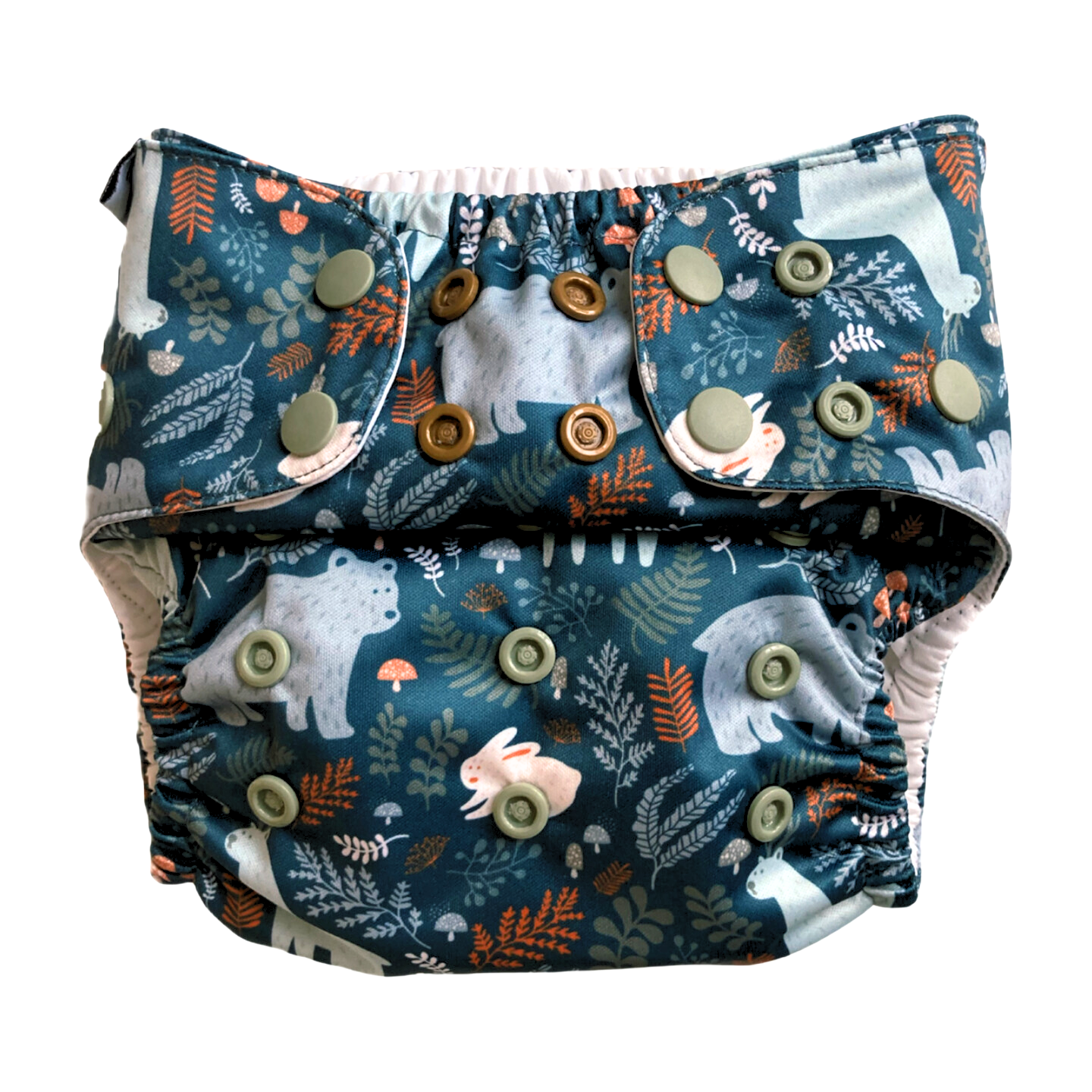 The Swedish Forest | Pocket Diaper | Slim 3-15kg: Dalahjortron / No inserts - - MamaMilla