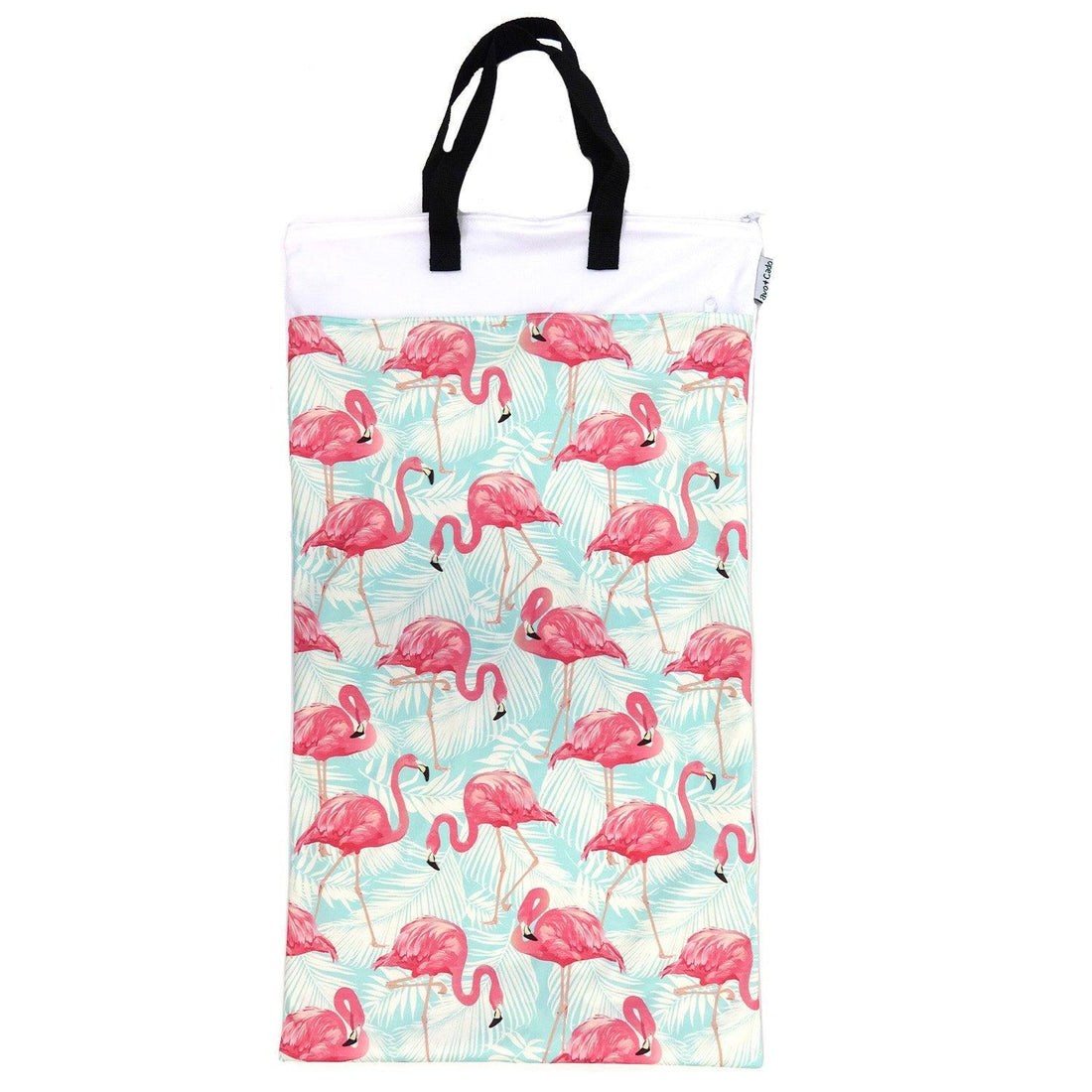 avo+cado Wetbag Large med två fack och Hank - Flamingo - Wetbag large - MamaMilla