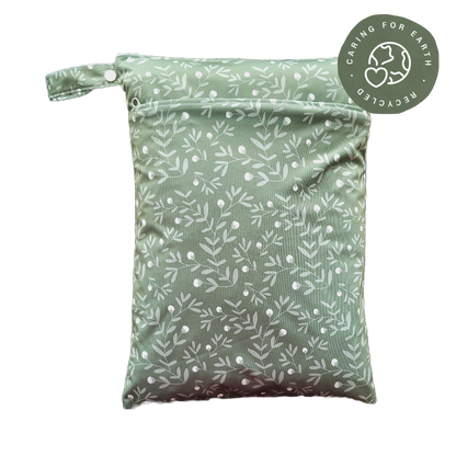 The Swedish Forest | Wetbag medium: Humleblomster vit - - MamaMilla