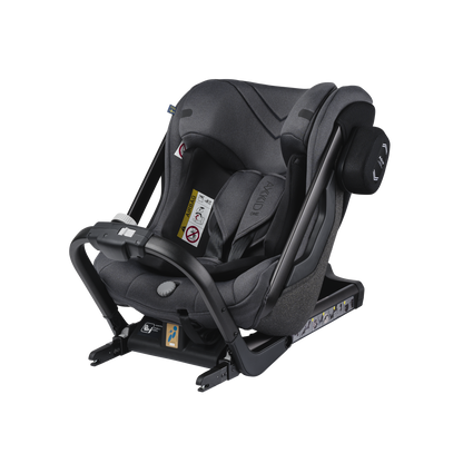 Axkid ONE 2 - Granite Melange - iSize 61-125 cm- AANBIEDING - 61-125 cm (3 maanden tot 7 jaar) - MamaMilla