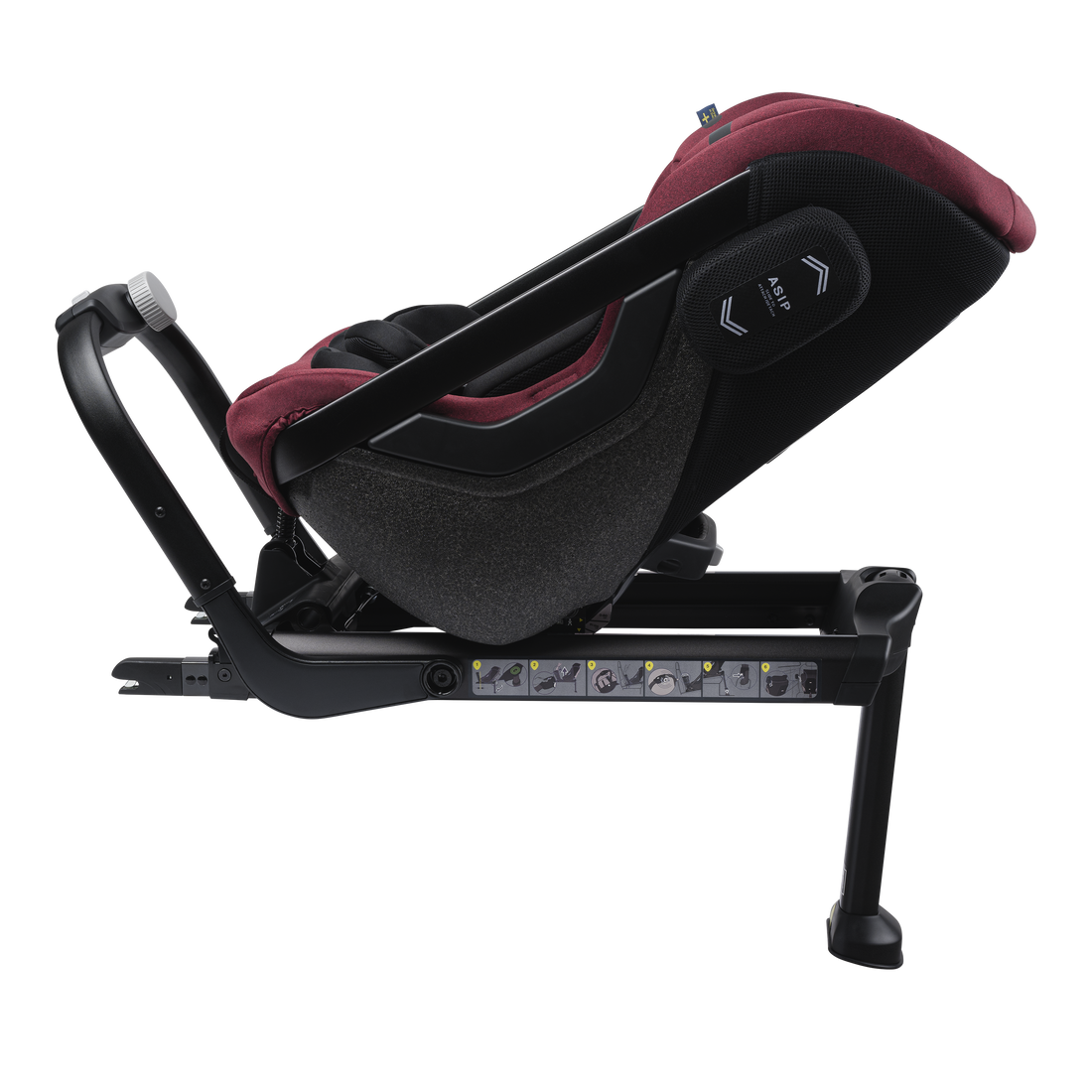 Axkid ONE 2 - Tegel Melange - iSize 61-125 cm - 61-125 cm (3 maanden t/m 7 jaar) - MamaMilla