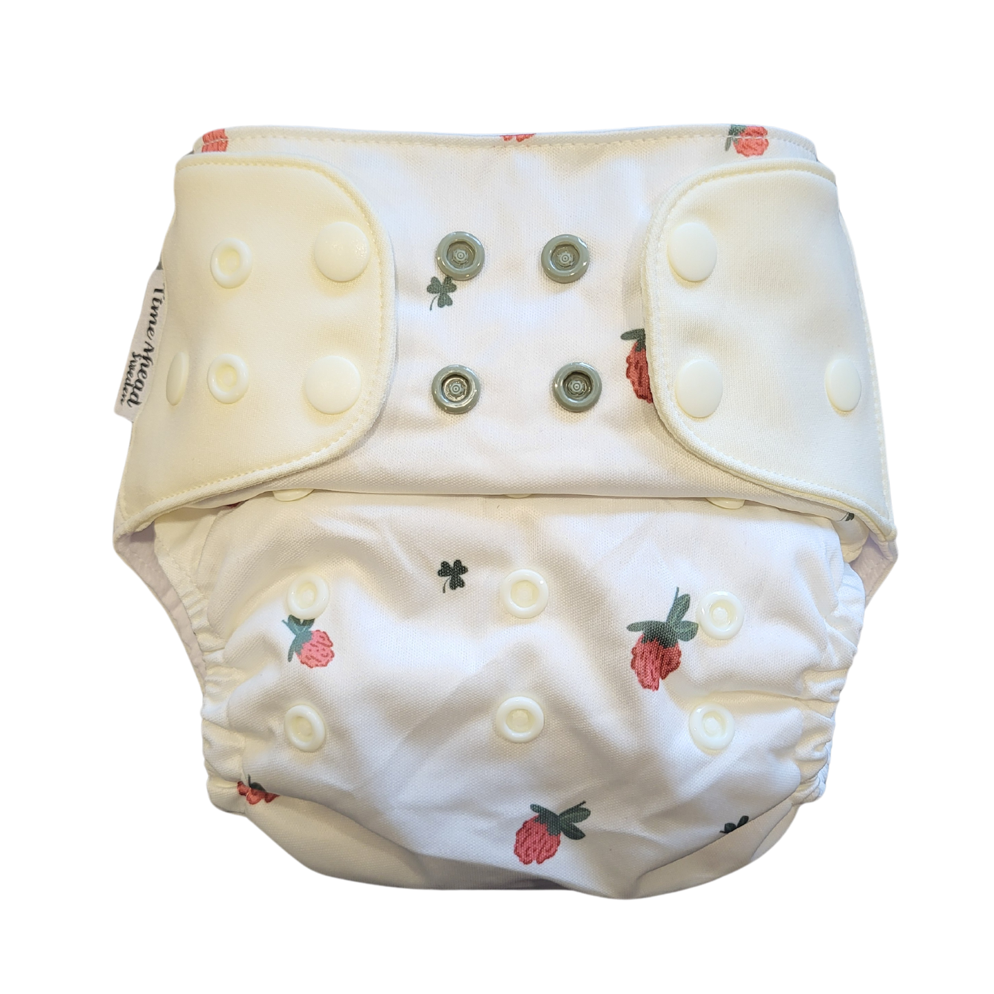The Swedish Forest | Pocket Diaper Stretch | 5-17kg: Humleblomster beige / No inserts - - MamaMilla