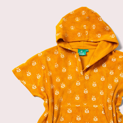 Little Green Radicals Badeponcho/Strandponcho - Børn - Med Hætte - Bier