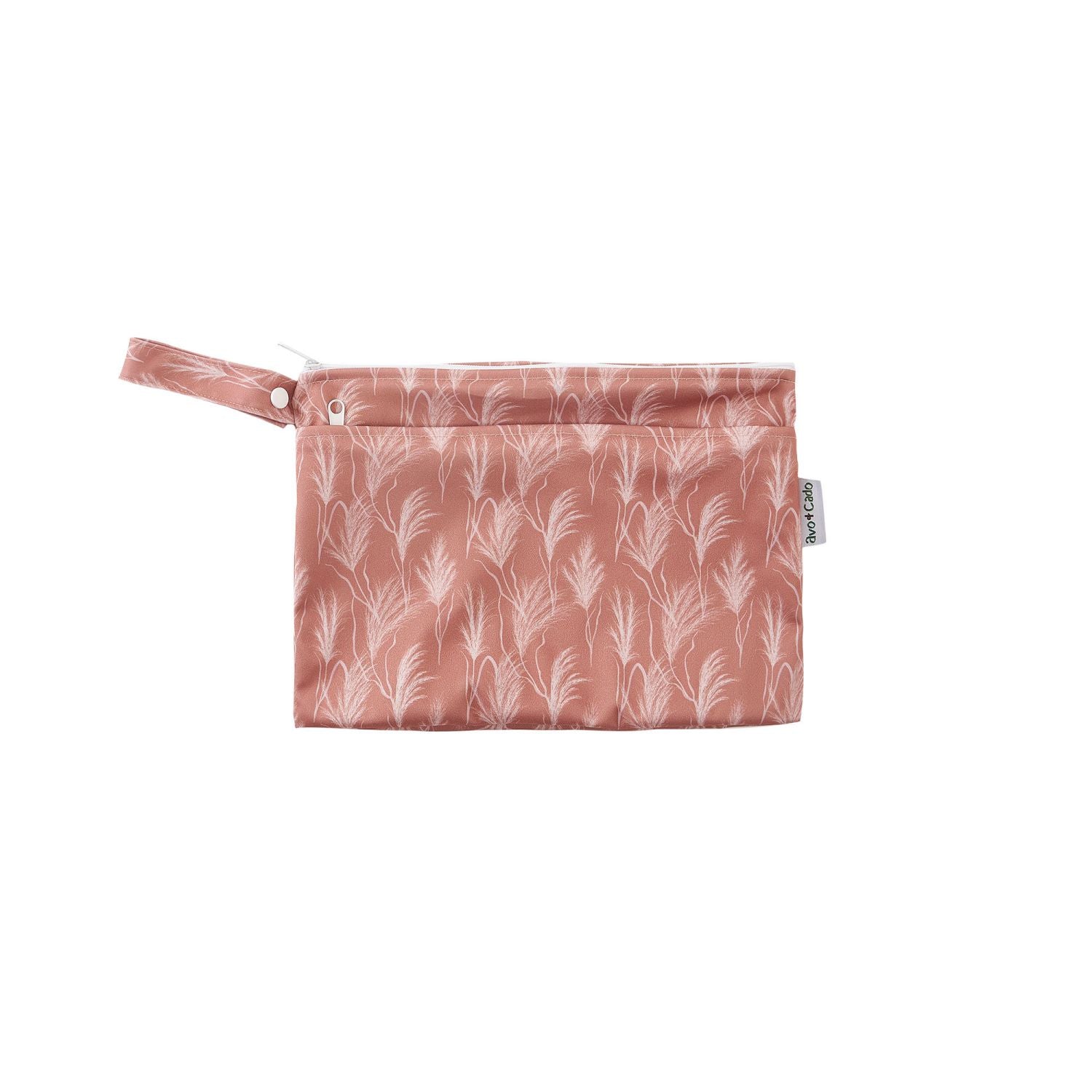 avo+cado Wetbag Small met Twee Compartimenten en Hank - Pampasgras - Wetbag small - MamaMilla