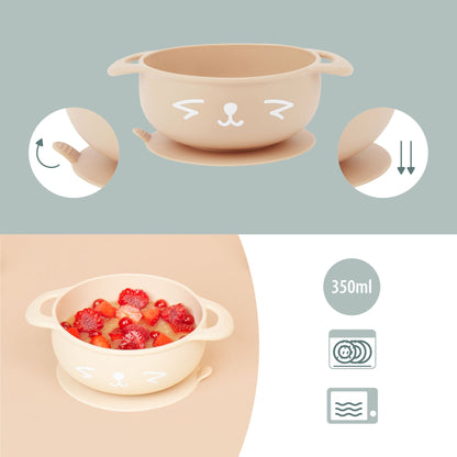 Babymoov Eetset 6-12 maanden - Terracotta Fox - Eetset - MamaMilla