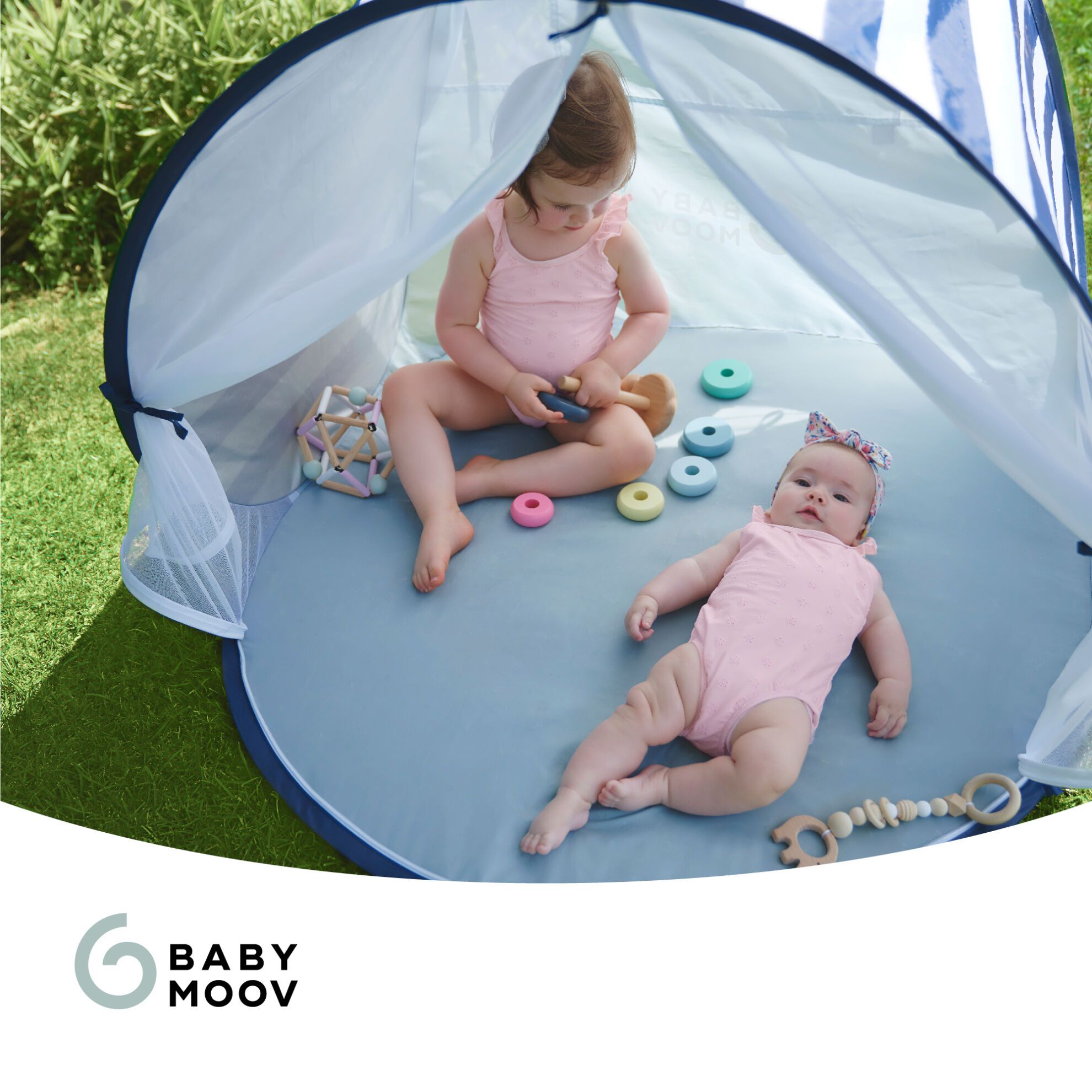 Babymoov UV-telt - Mariniére - UV-telt - MamaMilla