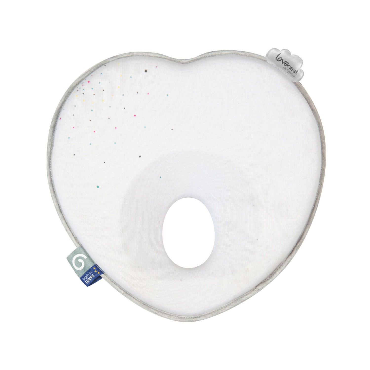 Babymoov Ergonomic Baby Kudde (Lovenest) - Vit (0-4m) - Baby Head Kudde - MamaMilla