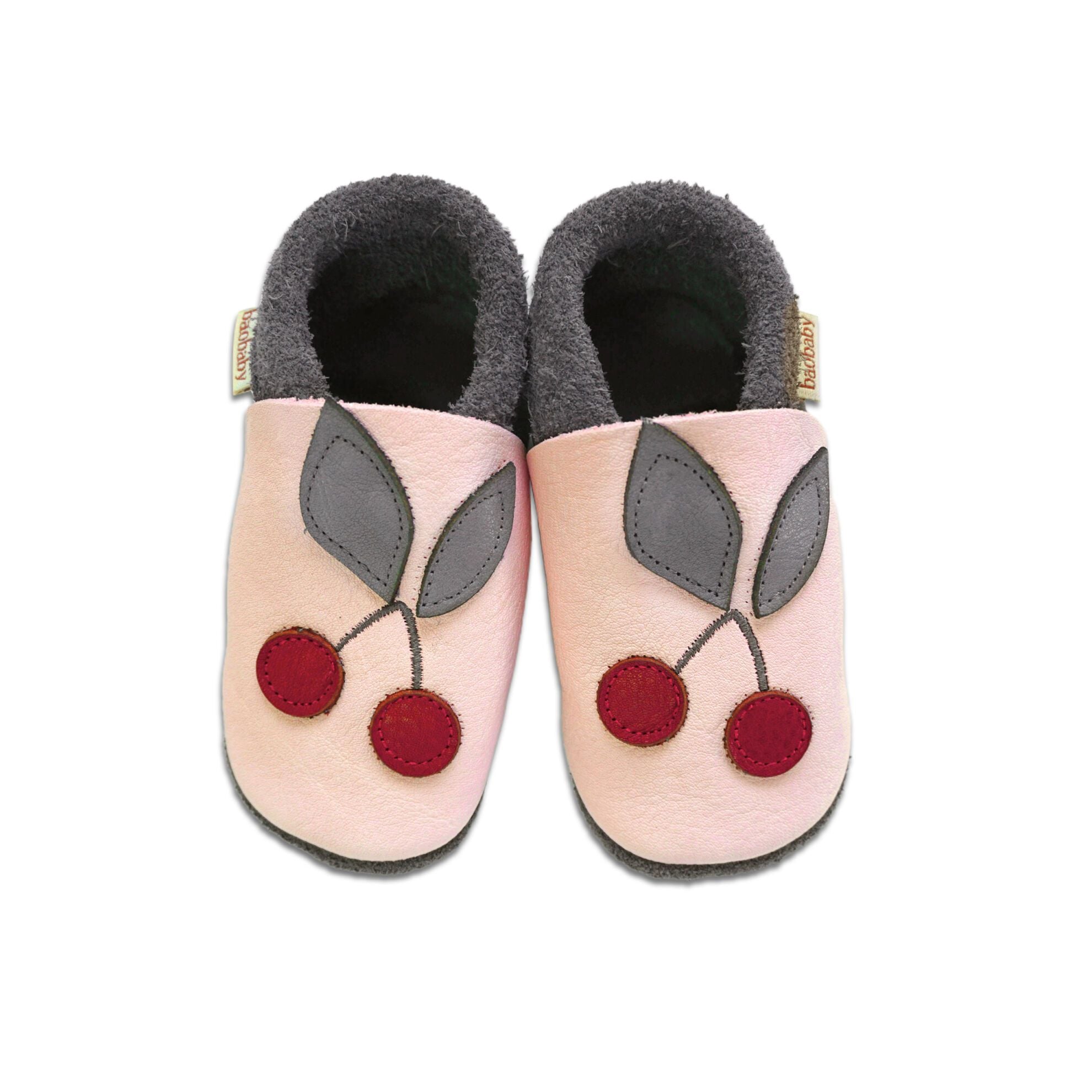 Baobaby Klassisk Babysko - Cherry Pop L - - MamaMilla